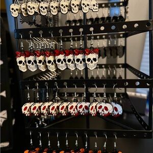 Spooky Halloween Earrings Bundle (4 Pairs) NEW